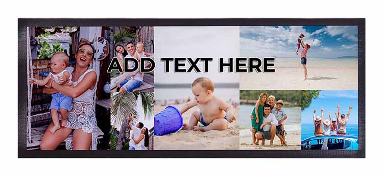 China Factory Hot New Economic High Quality Photo Printed Cloth Bar Runner Pub Rubber Beer Mat Branded Barmat