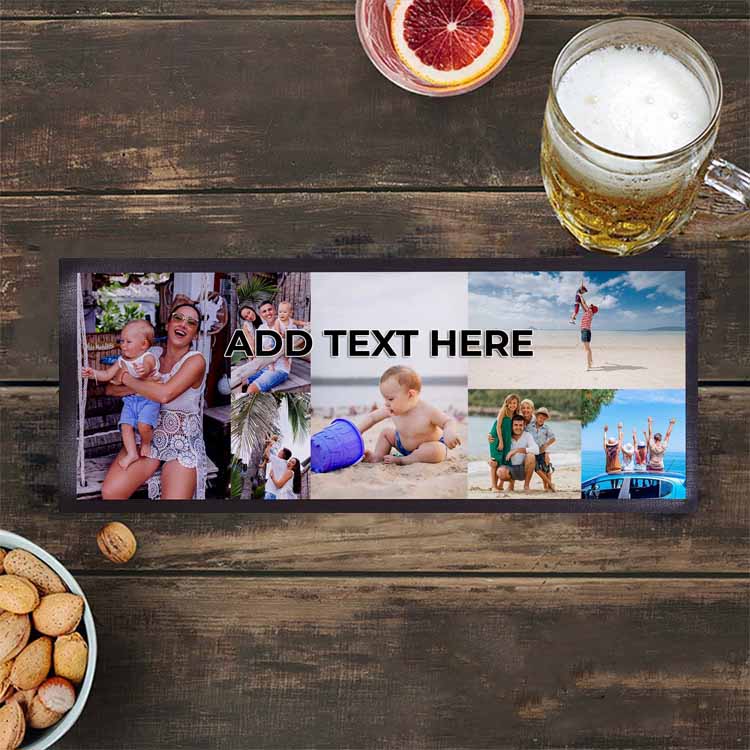 China Factory Hot New Economic High Quality Photo Printed Cloth Bar Runner Pub Rubber Beer Mat Branded Barmat