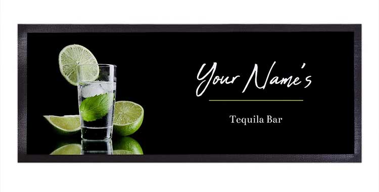 Heat Resistant Pad For Countertop Retail Counter Mats Tpr Pub Beer Mats Tequila Gin Bar Runner NBR Vintage Bar Mats