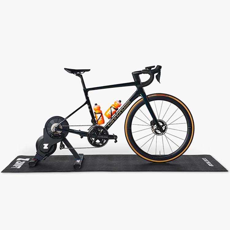 Non Slip Indoor Bike Exercise Mat For Turbo Training Customized Bike Trainer Sweat Proof Floor Mat Carpet With Logo