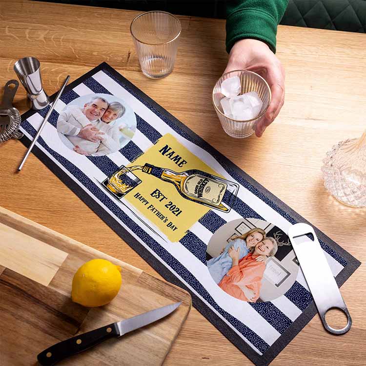 Promotion Custom Logo Printed Countertop NBR Protector Mats Pad Wine Cocktail Rubber Barmat Reusable Pub Beer Mats