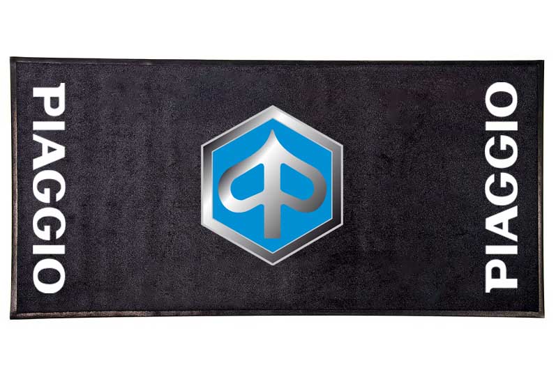 Fathers Day Presents Motorcycle Spare Parts Custom Workshop Showroom Logo Carpet Rug Dirt Bike Motorcycle Parking Mat Piaggio Garage Floor Mat
