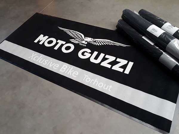 Unique Gifts Custom Motocross Dirt Bike Race Pit Mat Workshop Garage Carpet Area Rug Moto Guzzi Motorcycle Floor Mat