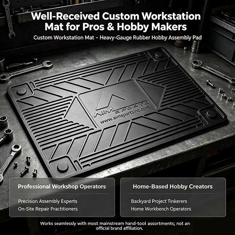 Workstation mat trusted by professional workshop operators and hobbyists.
