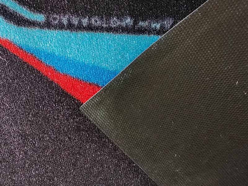 In Stock Brand New 34x76cm Durable BMW Motorrad Nylon Floor Carpet Mats Rubber Entry Rugs Printed Logo Mats