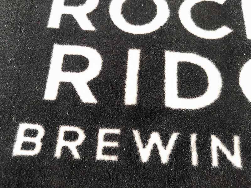 In Stock Brand New 60x90cm Rocky Ridge Brewing Rubber Entryway Rugs Commercial Door Carpet Printed Floor Mats