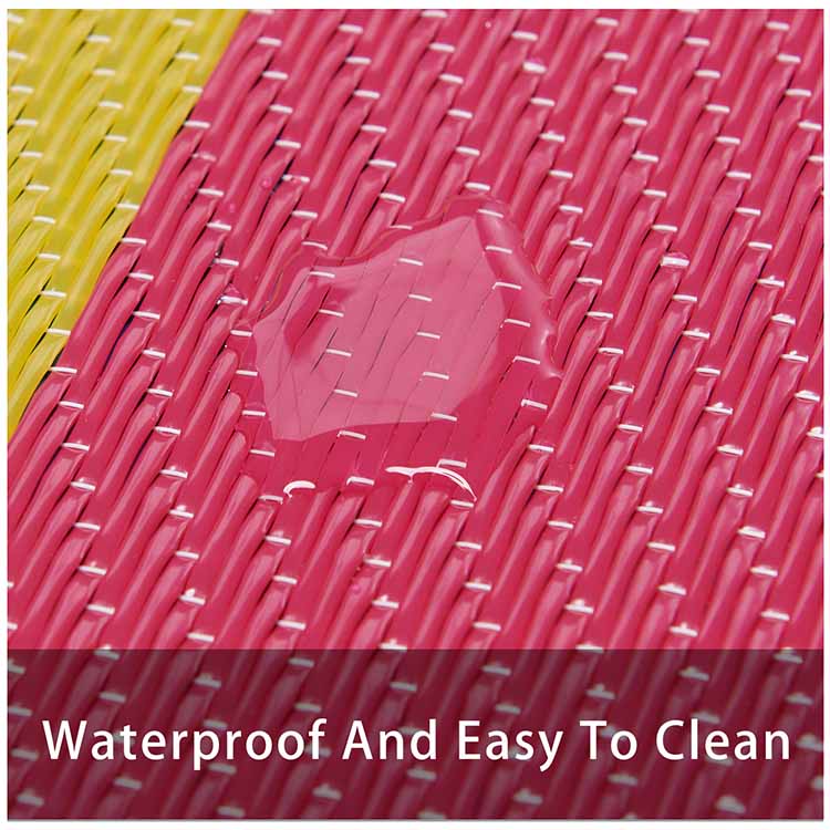 Waterproof PP Picnic Blanket - Easy to clean surface for beach and camping.
