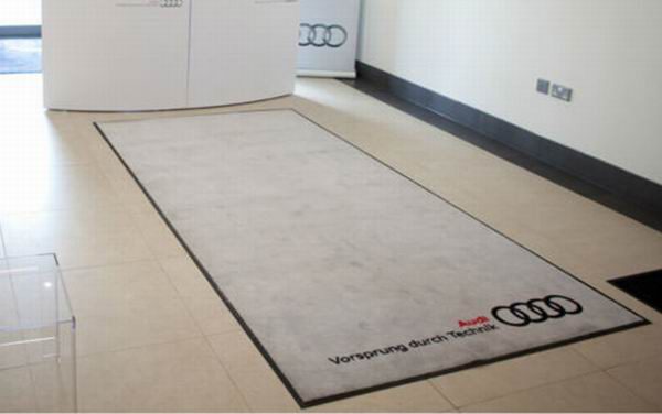 4S car shop Customized Automobile Floor Mats with printed logo