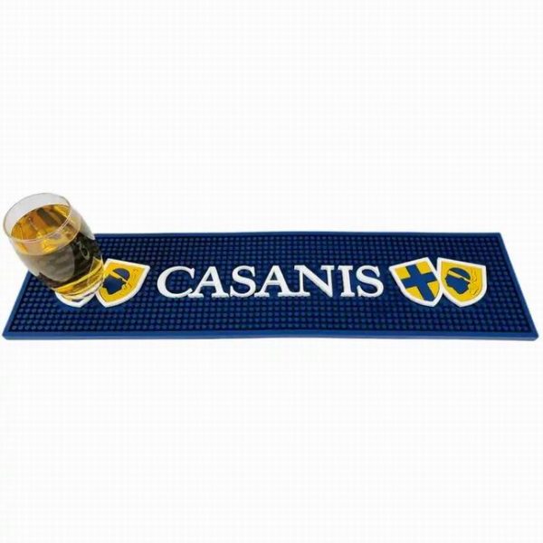 Bar Accessories Nonslip Flexible Durable Stylish Rubber Dish Drying Beer Mat Bar Rail Mat Barmat Personalised Bar Mats