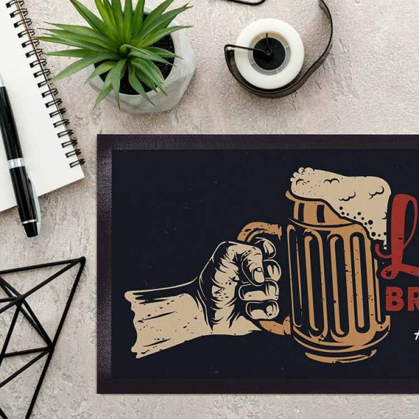 Bar Accessories Tool Promotional Customized Sublimation Premium Home Pub Beer Mats Wine Bar Table Runner