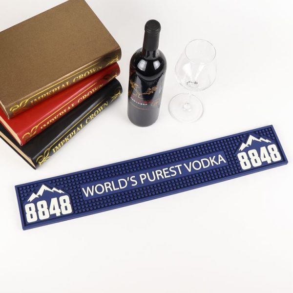 Bar Tool Personalised Bar Runner Bartender Rubber Beer Mat Glow In Dark Barmat Led Illuminated Bar Mat With Logo