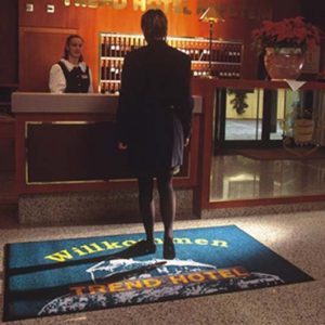 Bars & Restaurants Receptions Entrance Custom Branded Carpet Company Printed Logo Floor Mats For Business