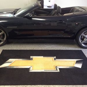 Best auto truck garage printed floor mats with oil and fire resistance