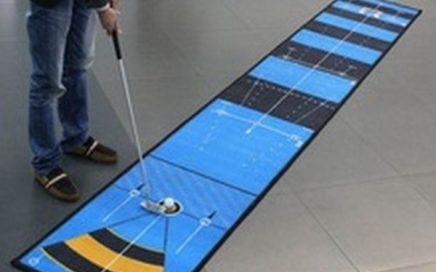 Golf Accessories Custom Logo Outdoor Indoor Golf Putting Green Golf Mat Perfect Practice Putting Mat
