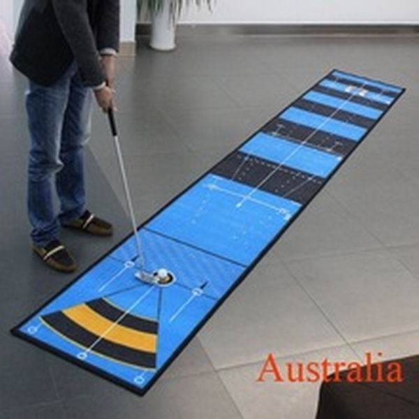 Golf Accessories Custom Logo Outdoor Indoor Golf Putting Green Golf Mat Perfect Practice Putting Mat