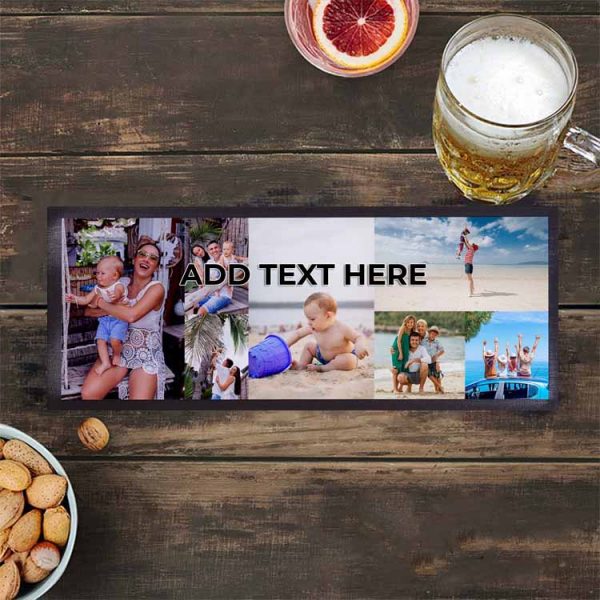 China Factory Hot New Economic High Quality Photo Printed Cloth Bar Runner Pub Rubber Beer Mat Branded Barmat