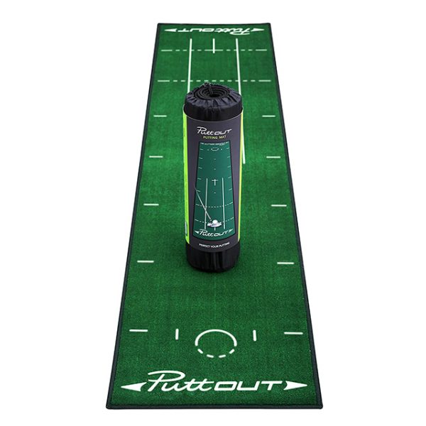 Custom Indoor And Outdoor Golf Putting Mat With Printed Logo