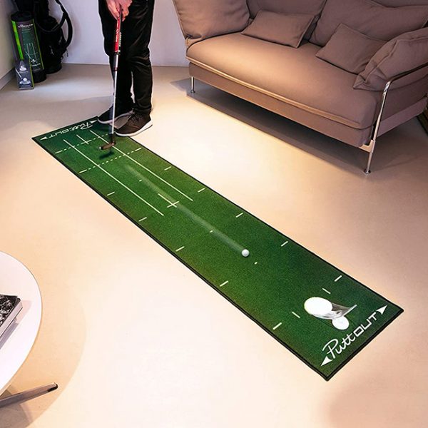 Custom Indoor And Outdoor Golf Putting Mat With Printed Logo