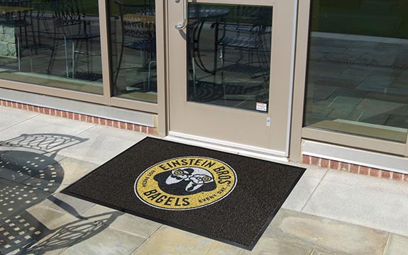Custom Printed Indoor And Outdoor Commercial Entrance Logo Carpet All Weather Floor Mats Logo Mats