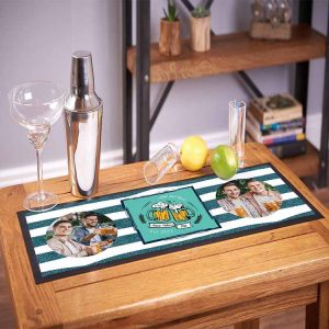 Custom Retail Countertop Table Runner Poster Mats Rubber Pub Beer Mats Advertising Counterpoint Counter Mats With Logo