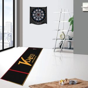 Custom Dartboard Floor Mat With Throw Line And Printed Logo For Flooring Protection