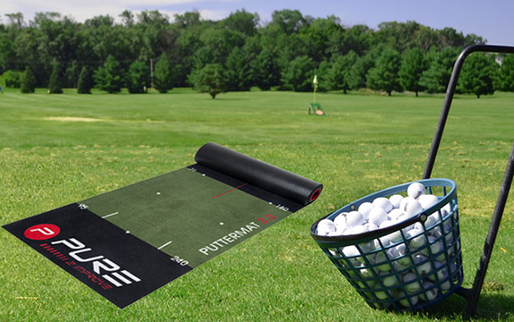 Indoor And Outdoor Putting Green Golf Training Mat Custom Logo Perfect Practice Golf Putting Mat