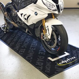 Customized Motorcycle Garage Floor Mat Carpet Runner Protection Rubber Environment Mat Motorbike Pit Matt