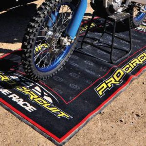 Motorcycle Accessories Oil Fuel Resistant Custom Pro Circuit Racing Motorbike Garage Parking Mats Motocross Rubber Garage Floor Mat