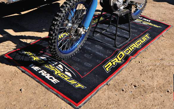 Enduro Mx Racing Pit Mat Custom Rubber Floor Protection