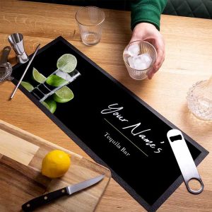 Heat Resistant Pad For Countertop Retail Counter Mats Tpr Pub Beer Mats Tequila Gin Bar Runner NBR Vintage Bar Mats