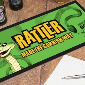 Home Pub Restaurant Bar Use Rattler Custom Liquor Bar Mats Polyester Bar Runners Desktop Nitrile Rubber Table Top Mat