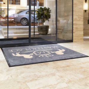 Hotel Restaurant Outdoor Heavy Duty Personalized Premium Carpet Rug Logo Welcome Floor Mats Commercial Door Mats