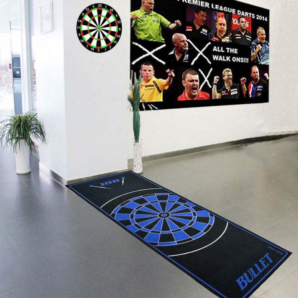 Professional Dart Board Dodge Dart Floor Mats Dart Carpet Mat With Darts Throwing Line