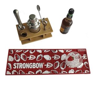 Promotion Gift Custom Nonslip Flexible Durable and Stylish PVC Rubber Bar Spill Mats Bar Drip Tray Mats Bar Runner