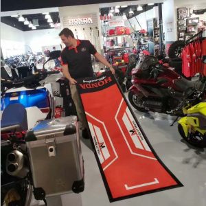 China Factory Oil And Gasoline Resistantance Garage Floor Honda Dirt Bike Mat