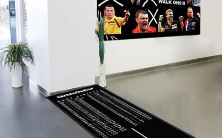 Dart Accessories Custom Printed Logo Heavy Duty Dartmat Winmau Outshot Xtreme Dart Mat