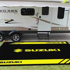 Custom Logo Reversible 20x8 Outdoor Patio Rugs RV Camper Mat For Motor Vehicles Travel Trailer RV and Camping