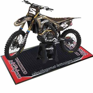 Enduro Mx Dirtbike Racing Environment Floor Protection Mat Rubber Garage motorcycle Parking Mat