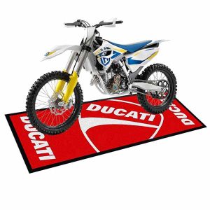 Motorcycle Products Racing Events Used Motocross Motorbike Garage Racing Floor Pit Mat Ducati Mat