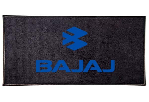 Motorcycle Spare Parts Custom Logo Motorbike Carpet Rug Motorbike Garage Floor Mat Bajaj Motorcycle Mat