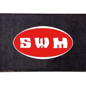 Personalised Motorsports Rubber Garage Carpet Motocross Pit Mat Motorbike Workshop Floor Mat SWM Motorcycle Mat