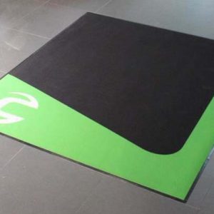 Bicycle Accessories Indoor Bike Mat Custom Logo Printed Tradeshow Exhibition Events Use Bike Floor Carpet Mat For Cannondale