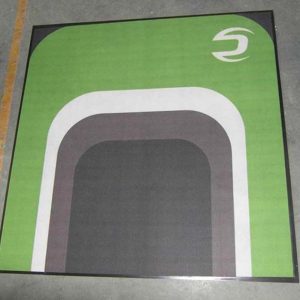 Fitness Equipment Indoor Exercise Bike Mat Custom Tradeshow Exhibition Events Bike Floor Carpet Mat For Cannondale