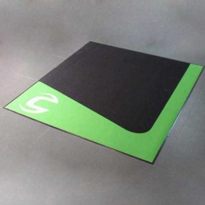 Fitness Equipment Indoor Exercise Bike Mat Custom Tradeshow Exhibition Events Bike Floor Carpet Mat For Cannondale