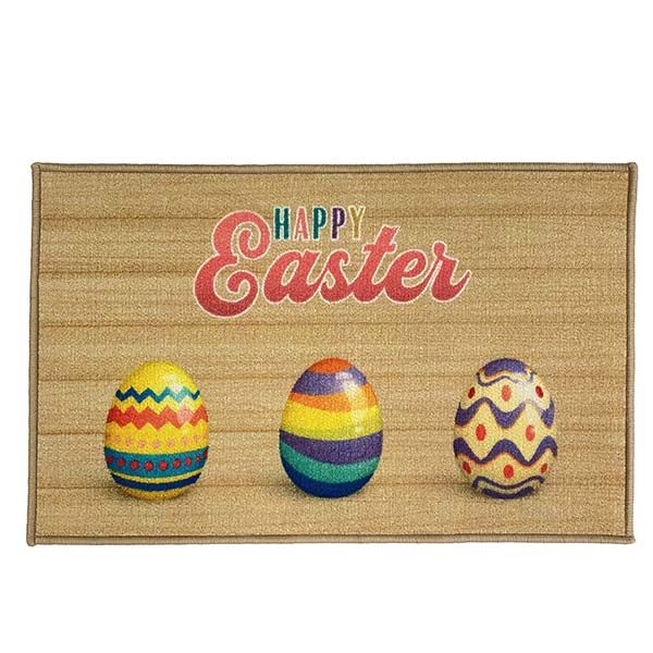 Indoor Personalized Front Door Mats Logo Printed Funny Doormats Happy Easter Custom Welcome Mat Outdoor Entrance Mat