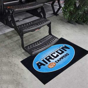 Personalised AIRCON SUV Camper Doormat Floor Rugs Entrance Mat Custom Carpet Company Logo Door Mats