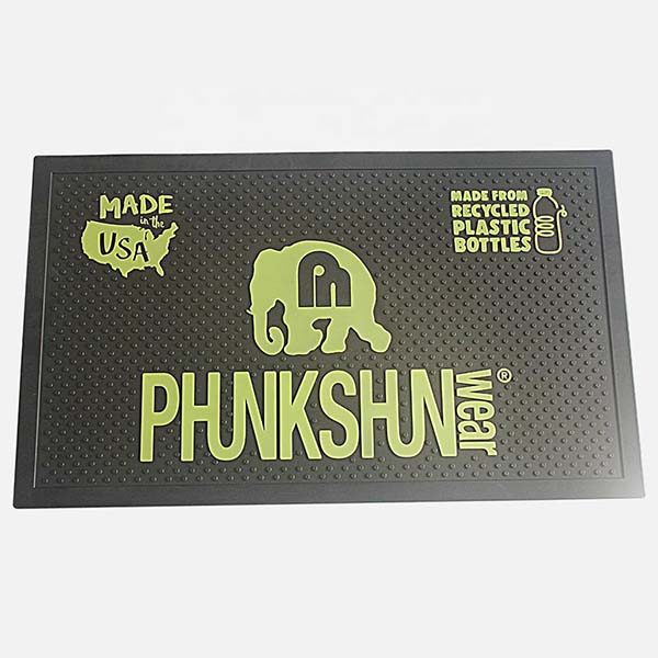 Phunkshun Wear Outdoor Gear 3D Logo Welcome Entrance Mat Heavy Duty Rubber Utility Floor Mat Design Outside Door Mats