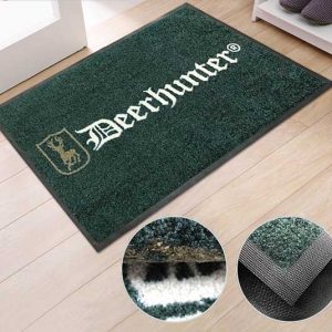 Professional & Functional Hunting Accessories Logo Deerhunter Outside Indoor Entrance Floor Carpet Mat Personalized Door Mats