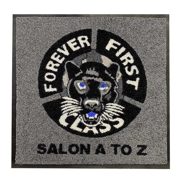 Forever First Class Salon Printed Rubber Floor Mat Doormats Logo Carpet Custom Welcome Mats Luxury Front Door Mats