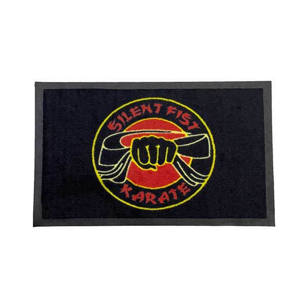 Silent Fist Karate Custom Door Mats Outdoor Indoor Logo Carpet Rug Floor Mat Personalized Doormat Commercial Entrance Mat